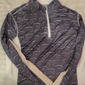 Ovation 1/4 Zip Riding Top